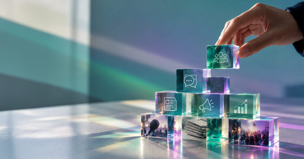 Construção da reputação de marca por meio de confiança e relacionamento com diferentes públicos